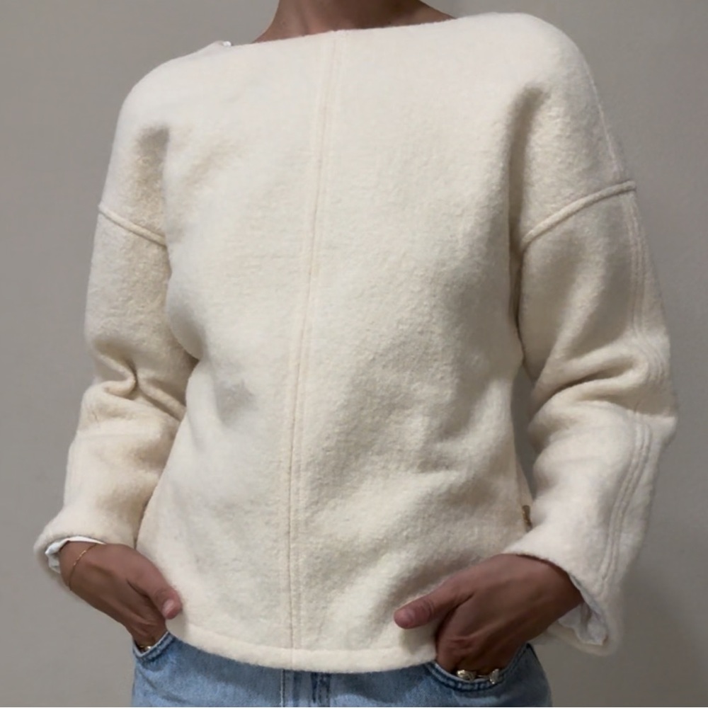Rosae Paris Snap Side Sweater